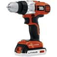 thumbnail image 2 of Black & Decker LDX220SBFC 20V MAX Cordless Lithium-Ion 3/8 in. 2-Speed Drill Driver Kit with Fast Charger, 2 of 7