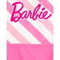 thumbnail image 5 of Barbie Fashionable Tie Shoulder Vibrant Sublimation Print One-Piece Swimsuit (Girl's) 5, 5 of 5