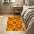thumbnail image 3 of ODIKA 2'x3' Washable Accent Rug Pet Friendly, Bedside Mat Modern Graphic Contrasting Blocks Scattered Abstract Art Style for Bedroom, Nursery, RV, 3 of 7
