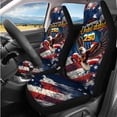 thumbnail image 2 of Uorisanigo 14pcs Car Seat Cover with American 250th Anniversary Steering Wheel Cover Armrest Cushion Protector Seat Belt Covers Universal Vehicle Accessories Fit for Most Car, Truck, Suv, or Van, 2 of 6