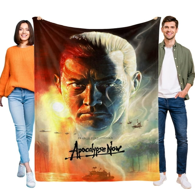 Apocalipsis Ahora anti-pilling, suave, ligera, esponjosa y acogedora de lujo para hogar y cocina – Perfecta para niños y adultos,100X80cm