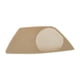 thumbnail image 3 of Cubierta de bocina de repuesto impermeable compatible con lado izquierdo para  Beige derecha Sharpla cubierta de cuerno, 3 of 8