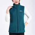 thumbnail image 2 of FYDUU Women's Classic-Fit Sleeveless Polar Soft Vest Stand Collar Warm Winter Vest Coat Cozy Lightweight Zip Up Jackets Vests Comfort Casual Coats, 2 of 5