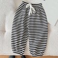 thumbnail image 2 of Atogsazn Little Boys Sweatpants Kids Casual Cotton Athletic Spring Fall Pants Fashiong Clothes 05-Black 2-3 Years, 2 of 4