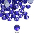 thumbnail image 2 of Uxcell Hotfix Rhinestones Flatback Crystal Glass Gems for Craft Clothes DIY Decoration Deep Blue 4.8mm, 2 of 5