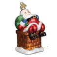 thumbnail image 2 of Old World Christmas Chimney Stop Santa Ornament, 2 of 3