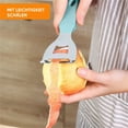 thumbnail image 4 of XWSHYW Utensilios y Gadgets de Cocina. Rallador de Caña de Azúcar de Acero Inoxidable, Cuchillo de Caña de Azúcar, Pelador de Calabaza y Melón de Invierno, Cuchillo Pelador de Frutas, Pelador Multifu, 4 of 4