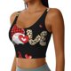 thumbnail image 2 of Fotbe Love Gnomes Sujetador Deportivo Largo sin Aros para Mujer con Almohadillas y Soporte Medio, Transpirable y Absorbente, Camiseta Tipo Chaleco o Tank Top-XX-Large, 2 of 8
