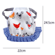 thumbnail image 2 of 4 Piezas Silla de Pollo Correas para Chaqueta de Pollo Delantal para Gallina Delantal para Pollo, 2 of 5