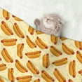 thumbnail image 2 of Sigee Hot Dog 3 for Pet Blanket for Dog Cat Puppy Blanket Cat Blankets for Small and Medium Pets-Small, 2 of 8