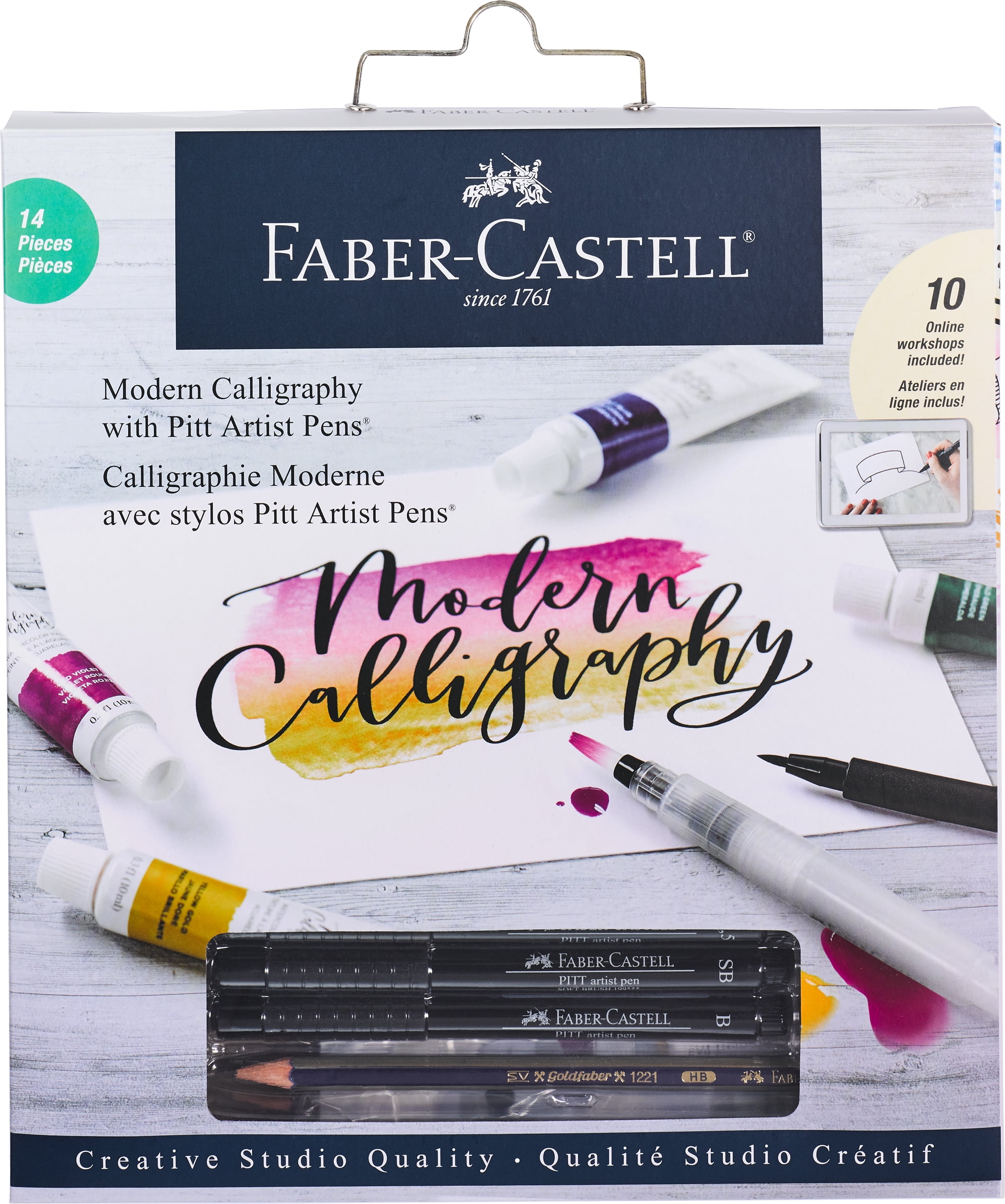 royal blue color Faber-Castell long ink cartridges for fountain pens 5pcs pack 