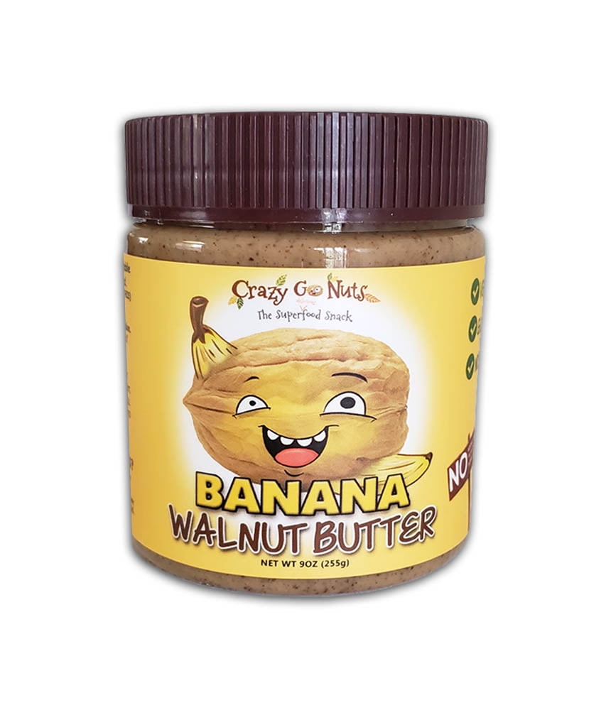 Crazy Go Nuts Cgn Banana Walnut Butter