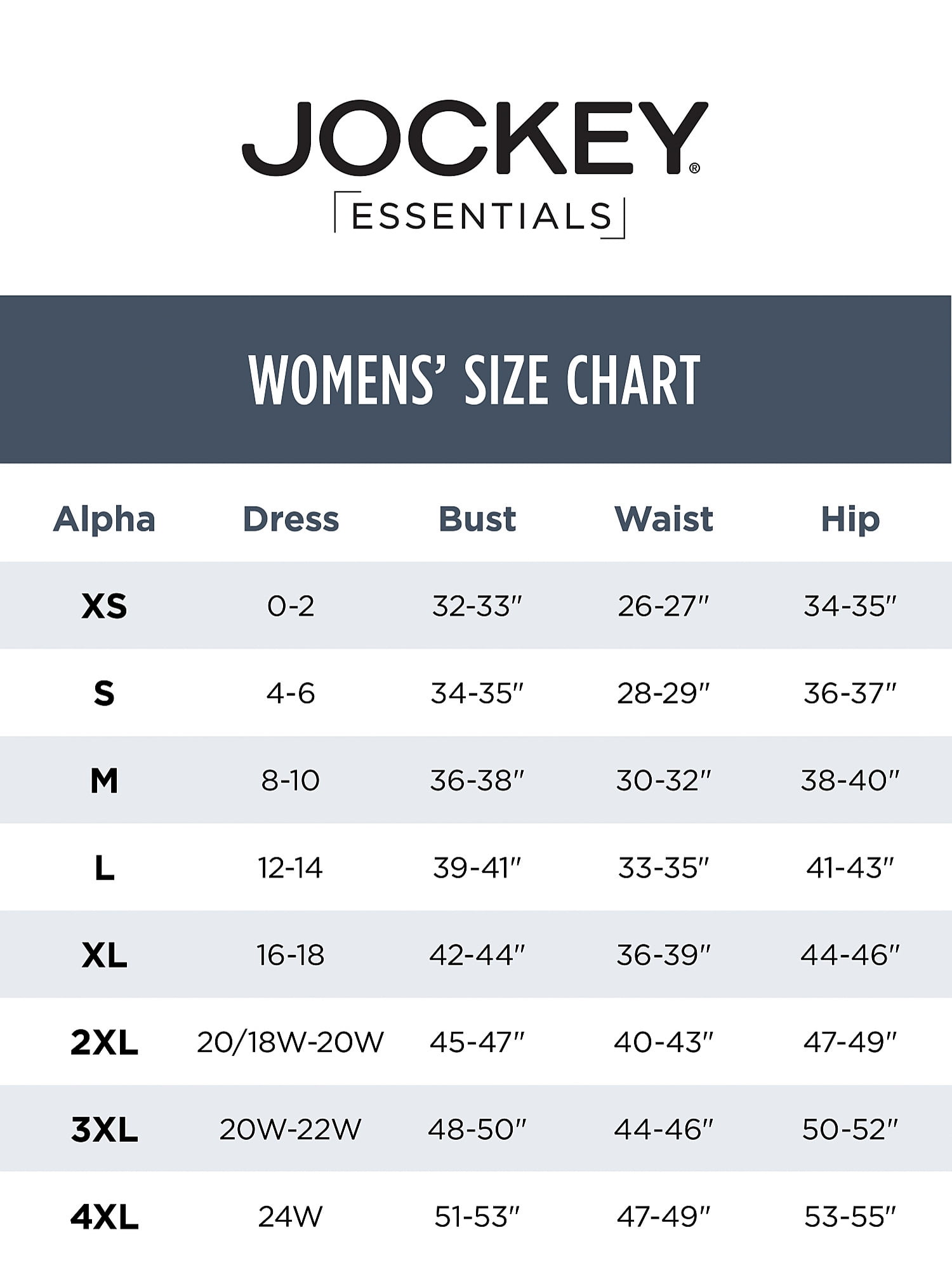 Jockey® Essentials Women's Tummy Smoothing Mid-Waist Brief, Sizes Small-3XL