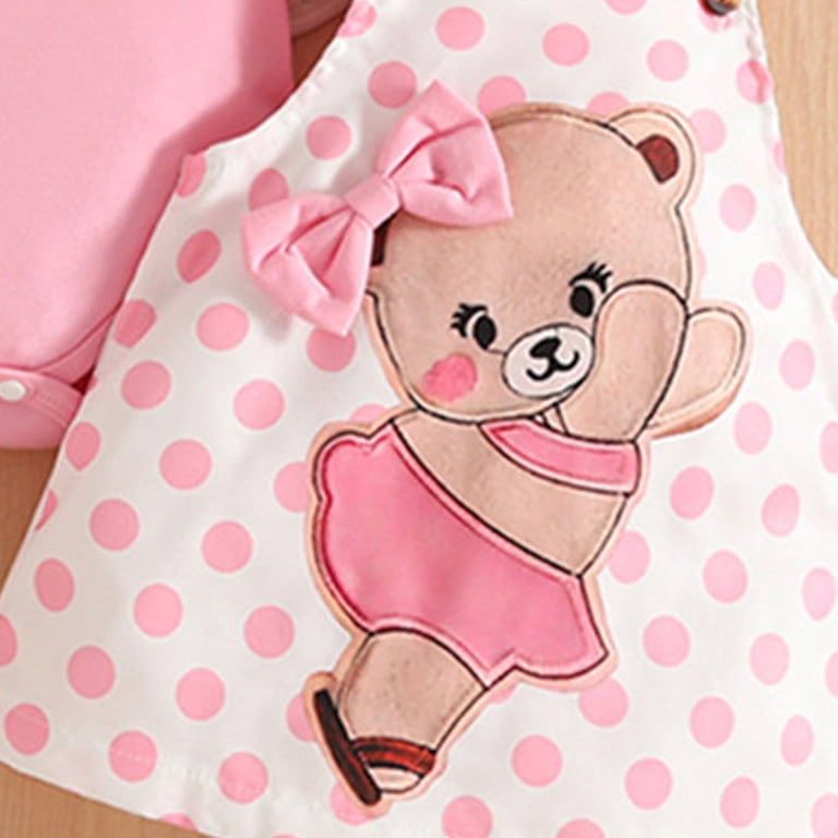 HCNTES Baby Girl Clothes Baby Girl Romper Ruffle Short Sleeve Cute