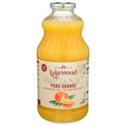 Lakewood Organic Pure Orange Fresh-Pressed Juice Not From Concentrate 32 fl oz