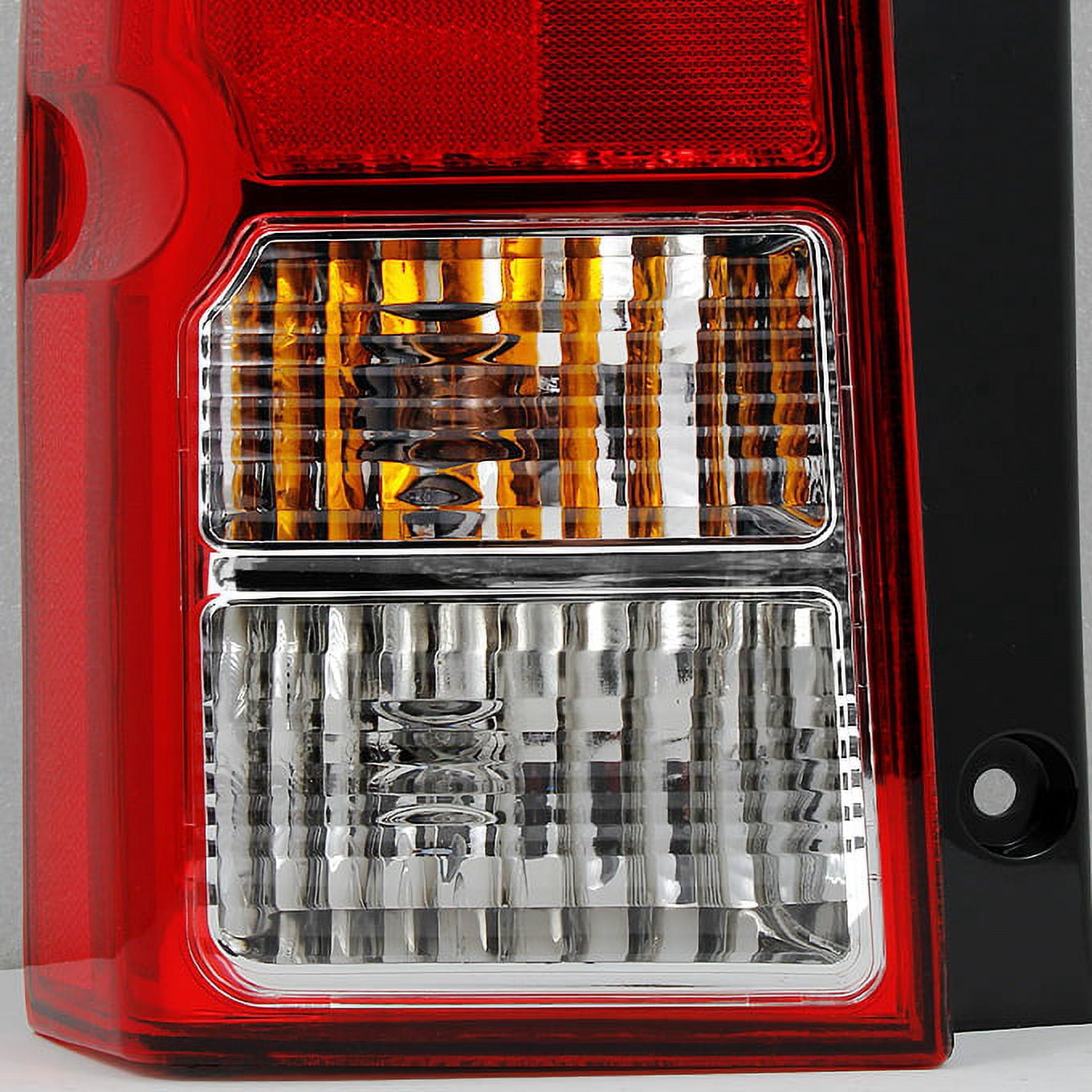AKKON - Fits Pathfinder SUV Red Clear Tail Lights Brake Lights Driver Left + Passenger Right Replacement