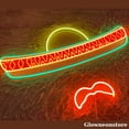 thumbnail image 3 of Glowneon Sombrero Neon Sign, Sombrero Led Sign, Cool Mexican Wall Art, Mexico Shop Decor, 3 of 5