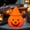 A, variant on Halloween Luminous Devil Pumpkin Lantern Light for Party Decor, Horror Atmosphere Night Lamp with LED Glow, Ideal for House, Perfect Halloween Prop Lighting for Indoor Outdoor