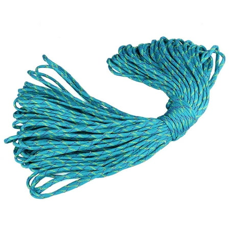

Jygee 5mm 31m 7-core Home Outdoor Lifeline Camping Tent Weaving Binding Umbrella Rope Braided Cord No.17