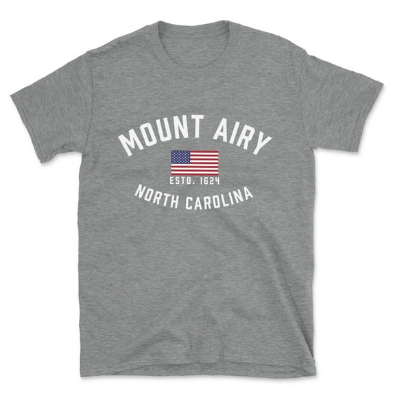 Mount Airy North Carolina Patriot Men's Cotton T-Shirt