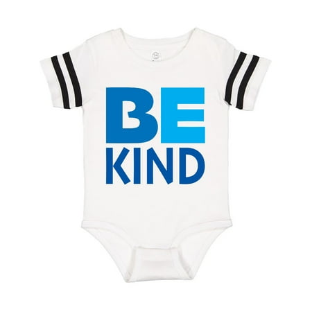 

Inktastic Be Kind Logo in Blue Gift Baby Boy or Baby Girl Bodysuit