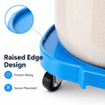 thumbnail image 6 of Lethargic 5 Gallon Bucket Dolly with Wheels, 12.8"D x 12.2"W x 1.97"H, PP Rolling Bucket Base with 4 Swivel Casters for Standard 5-Gallon Buckets., 6 of 8