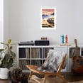 thumbnail image 4 of Art.com Laguna Beach, California - Woody on Beach Art Print by Lantern Press, White Frame Wall Art, 21" x 29", 4 of 5