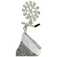 thumbnail image 2 of Maison Concepts Chrome Metal Stocking Hanger Snowflake (5L X 3W X 6.5H), 2 of 2