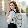 thumbnail image 6 of Casual White Cat with Blue Eyes Backpack for School,College and Travel, Water Resistant Bookbag,, 6 of 7