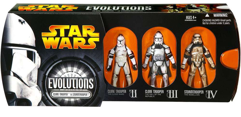 3.75'' Clone Wars Vader Yoda Trooper Stormtrooper 3.75" Spielzeug Actionfiguren 