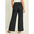 thumbnail image 2 of June + Vie Women's Plus Size Curvie Fit Wide-Leg Jeans, 2 of 4