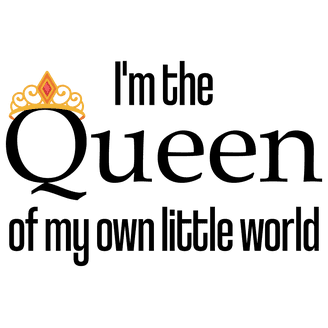 Large "Queen" "King" Crown Wall Decal Sticker - Black Vinyl Lettering For Bedroom, Headboard Mural Decor (Glossy Or Matte) 2 thumbnail image