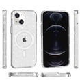 thumbnail image 3 of TECH CIRCLE for iPhone 13 Magnetic Case Compatible with MagSafe, Slim Lightweight Yellow-Resistant Shock-Absorbing Sparkle Clear TPU Back  Cover Shell for iPhone 13 5G 2021(6.1 inch), White, 3 of 5