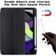 thumbnail image 3 of CHAO Funda inteligente Tech-Protect Fodral para iPad 10.9 2022, color negro, 3 of 4