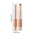 thumbnail image 7 of Diamond Eyeshadow Stick Dual Ended Aegyo Sal Pen, Shimmer Highlighter Crayon for Under Eye, Creamy Blendable Glitter Pencil for Natural Sparkle, 6.5ml Twist Tube for Quick Makeup, 7 of 7