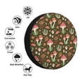 thumbnail image 4 of Naloa Mushrooms and Autumn PVC Leather Spare Tire Wheel Cover for Car Truck SUV Camper Trailer Universal Fit many size17 inch, 4 of 6