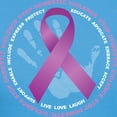 thumbnail image 3 of CafePress - Stop Domestic Violence Ribbon Women's Dark T Shirt - Women's Traditional Fit Dark T-Shirt, 3 of 4