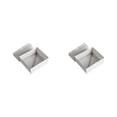 thumbnail image 1 of Caja organizadora Bewildely de ropa interior tela Oxford Gris 1 rejilla 2Conjunto, 1 of 6
