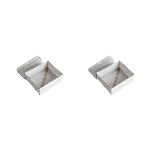 Caja organizadora Bewildely de ropa interior tela Oxford Gris 1 rejilla 2Conjunto