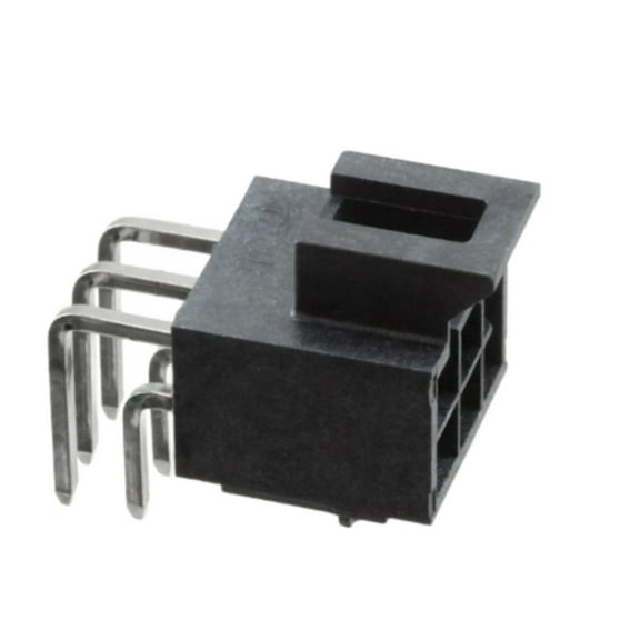 Pack of 4 1053141306 Connector Header Through Hole, Right Angle 6 position 0.098 (2.50mm)