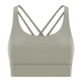 thumbnail image 1 of Sujetador de yoga con espalda cruzada, doble cara, exfoliante, desnudo, de alta resistencia, a prueba de golpes, parte superior, soporte, ropa interior deportiva, 1 of 6