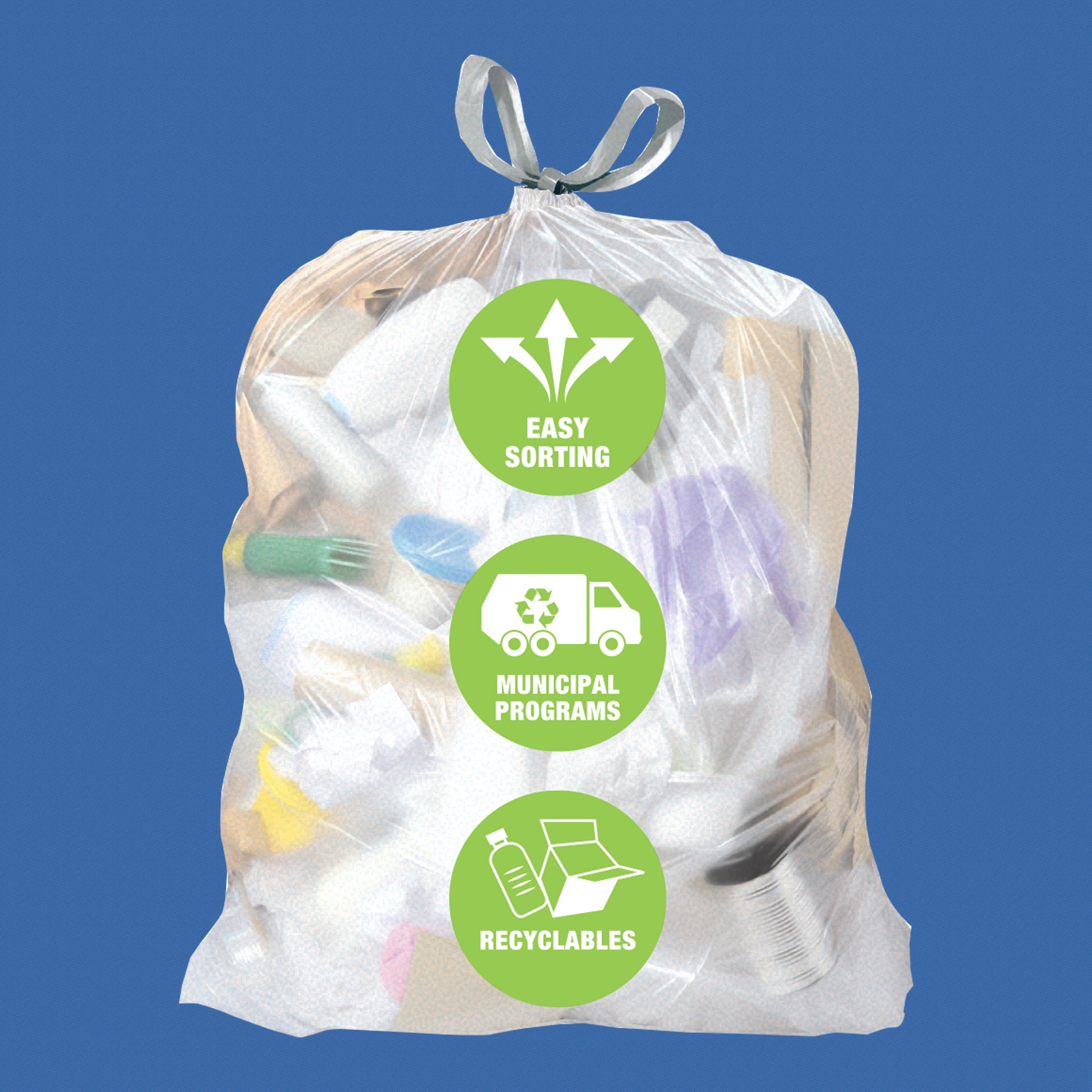 Recycling/Trash Bags and Recycling Bins – Recycle Clear