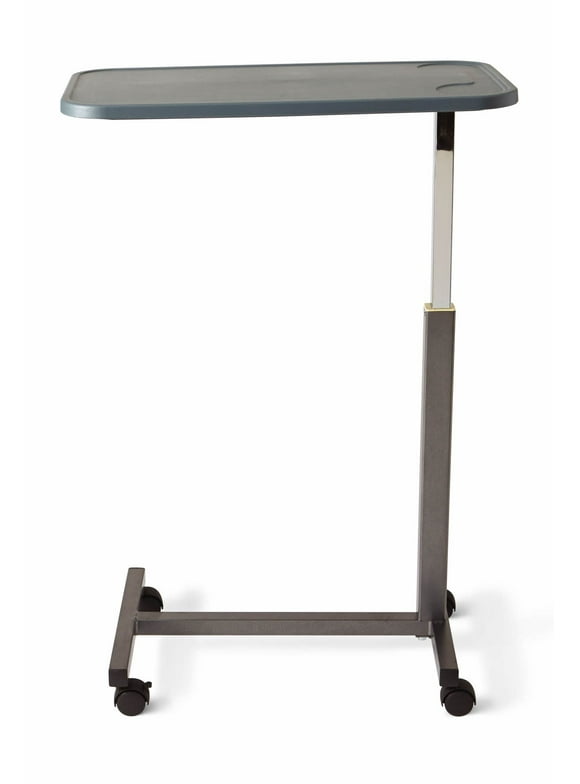Medline Composite H Base Height Adjustable Overbed Table