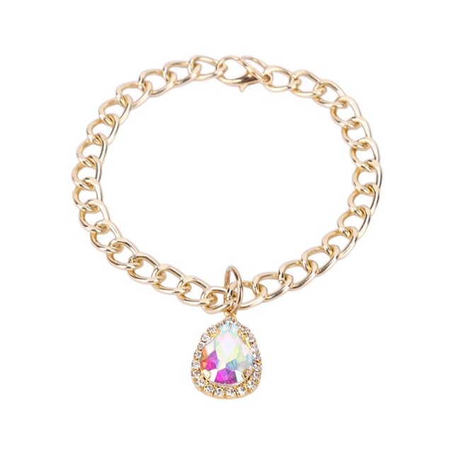 Suministros para mascotas, collares con diamantes de imitación para mascotas, collar ajustable con colgante para perro, collar para mascotas, artesanía superior