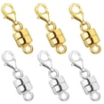 thumbnail image 1 of Qulltk Cierre Magnético para Collar, Set Dorado y Plateado de 18K, 1 of 6