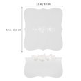 thumbnail image 2 of 50 pcs Wedding Place Cards Small Tent Cards Table Cards Butterflies Place Cards, 2 of 8