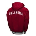 thumbnail image 3 of Men's Franchise Club Crimson Oklahoma Sooners Grind Full-Zip Hoodie Jacket, 3 of 3
