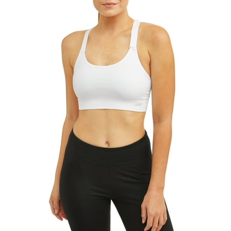 

Avia Womens Seamless Moisture Wicking Keyhole Sports Bra Style AV18198
