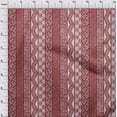thumbnail image 4 of oneOone Viscose Jersey Red Fabric Mix Block Pattern Dress Material Fabric Print Fabric By The Yard 60 Inch Wide, 4 of 4