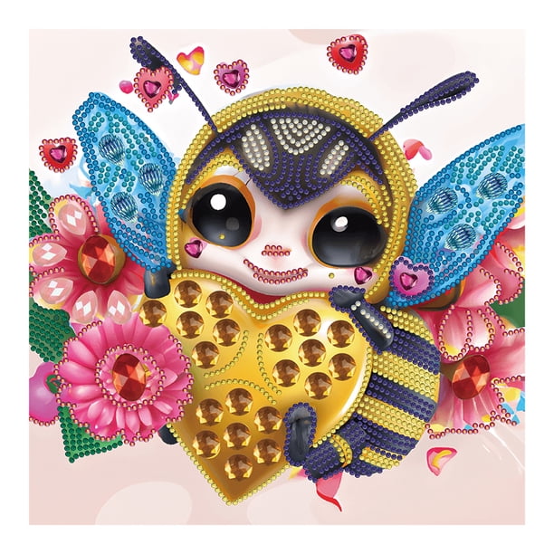 Diamond Painting 5D DIY Taladro en forma especial parcial Honeybee Home Decor (LY006) FLhrweasw Nuevo